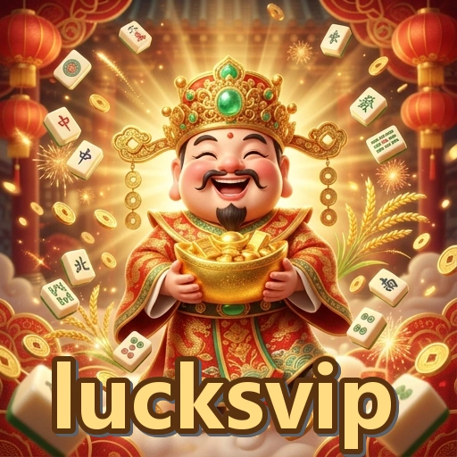 Ikon lucksvip untuk langkah pasang APK
